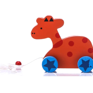Wooden-Pull-Along-Toy-–-Giraffe