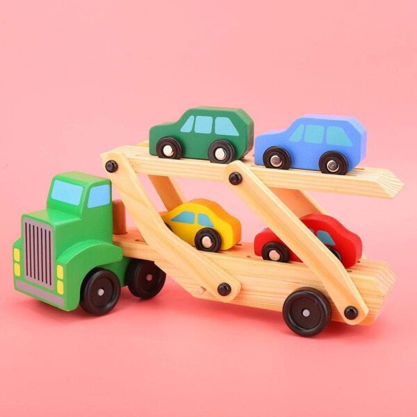 Wooden Double Decker Truck - Image 3