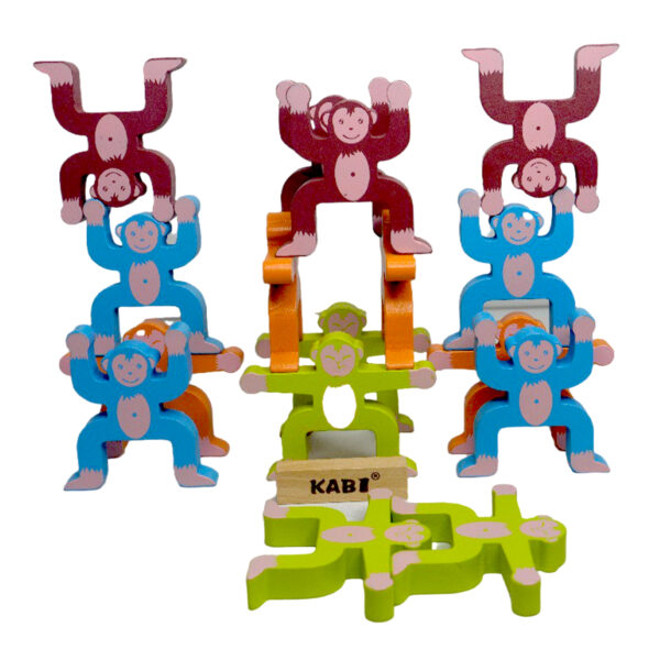 Wooden Monkey Balance Game - Image 2