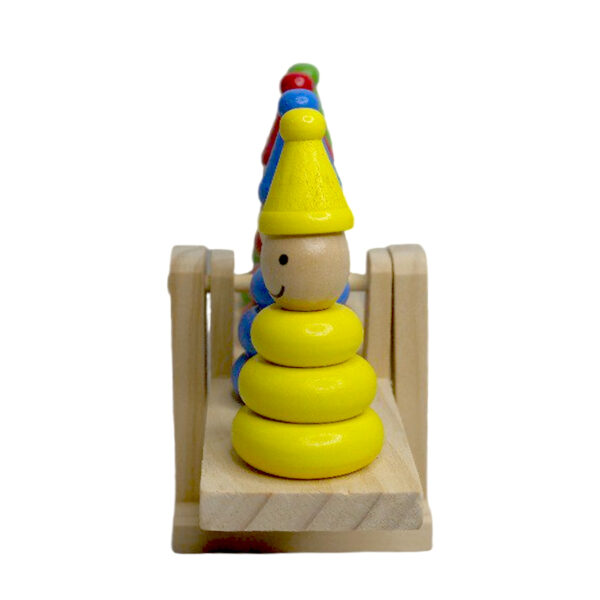 Wooden Clown Balance Game - Image 3