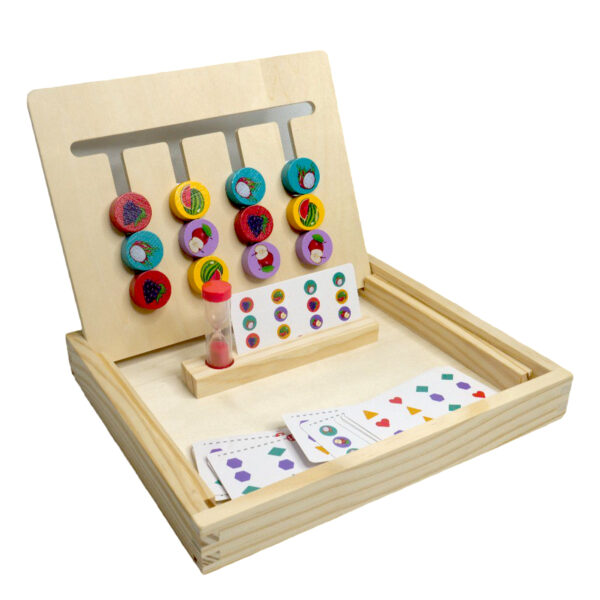 Wooden Four Colour Game - Image 5