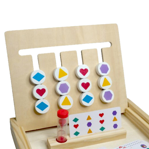 Wooden Four Colour Game - Image 2