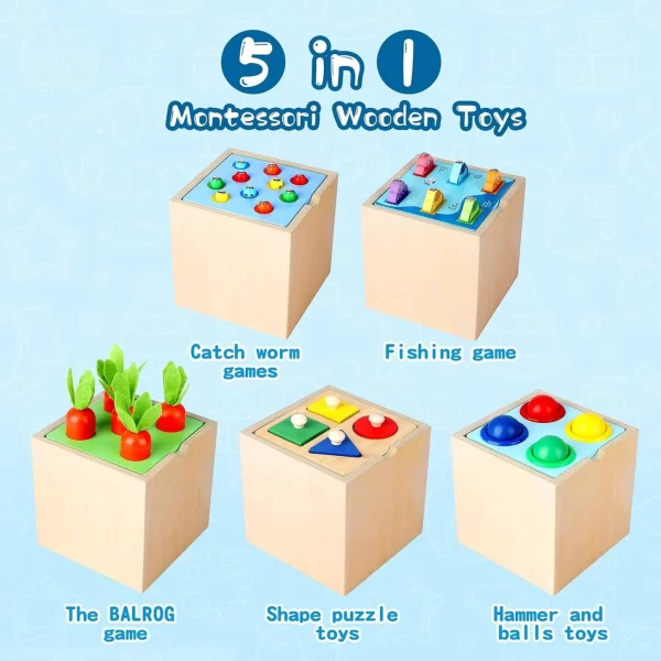 5-in-1 Wooden Play Kit - Image 2