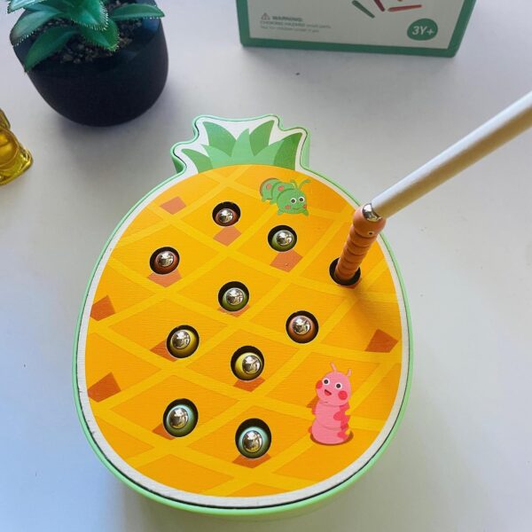 Wooden Insect Catching Game - Image 2