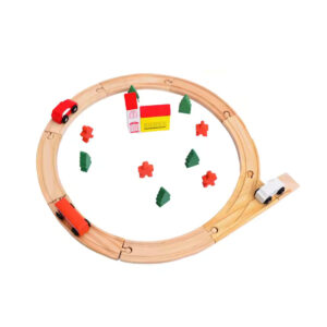 Wooden Circular Orbit Train Set