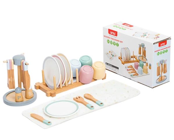 Wooden Tableware Set