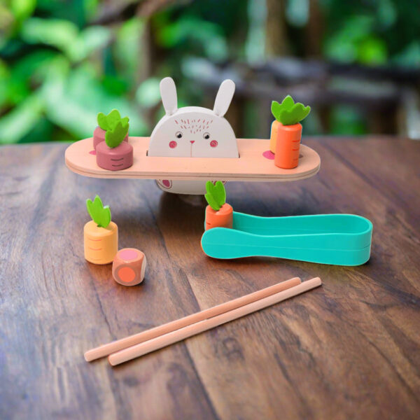 Wooden Rabbit Balance - Image 4