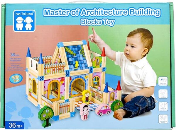 Wooden Master Of Architecture Building Blocks Toys - Image 4