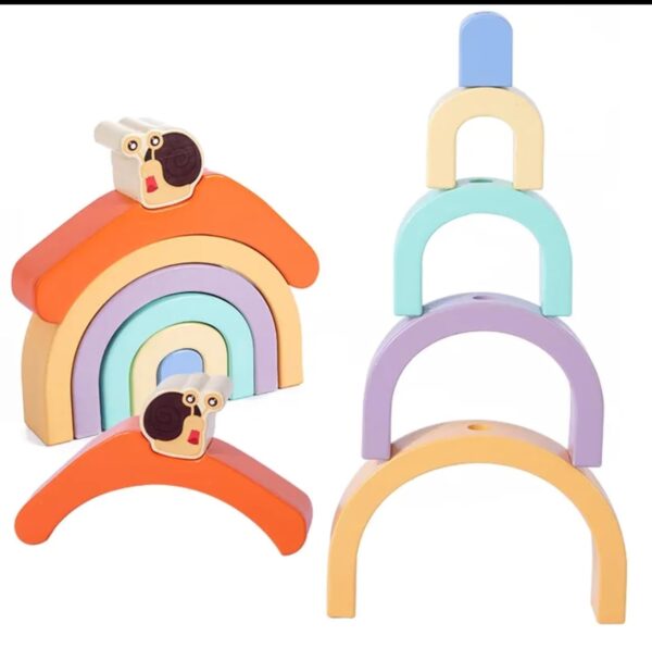 Wooden Snail Tractor - Image 3