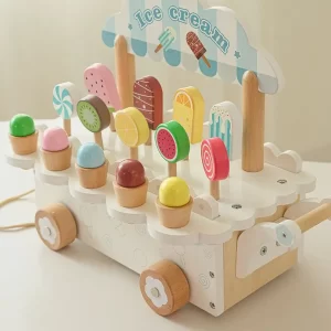 Wooden Ice - Cream Truck