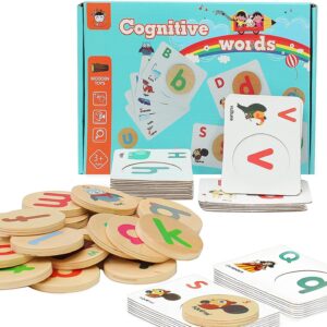 Wooden Cognitive Words