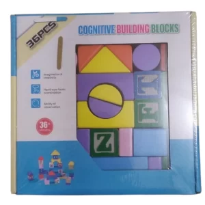 Wooden Cognitive Building Blocks