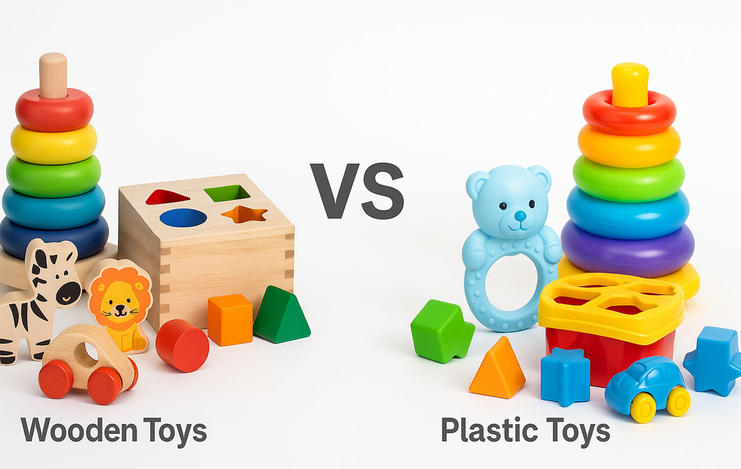 Wooden Toys vs Plastic Toys