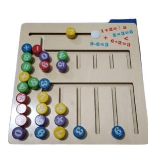Wooden Small Number Math Game